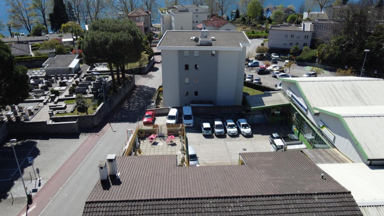 Appartamento Con Terrazza A Due Minuti Dal Lago Minusio Extérieur photo