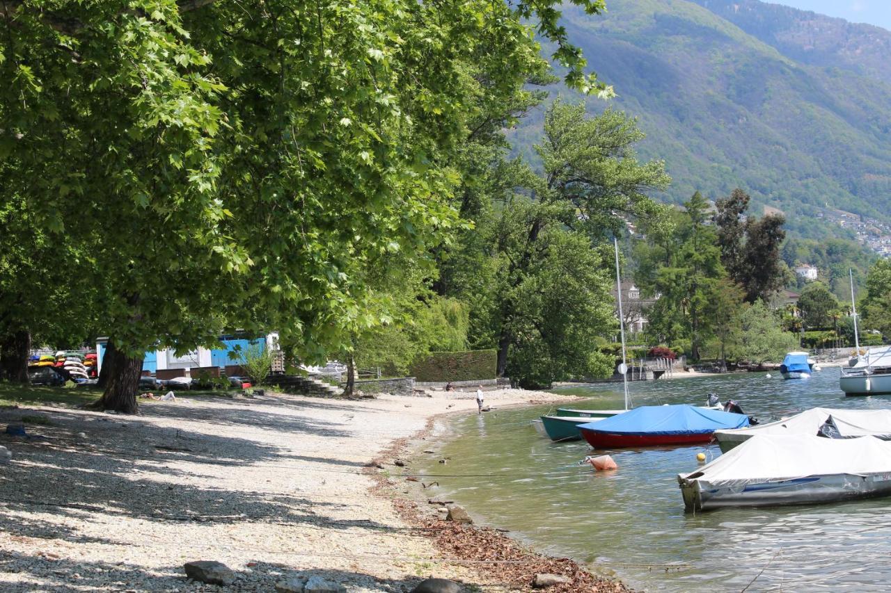 Appartamento Con Terrazza A Due Minuti Dal Lago Minusio Extérieur photo