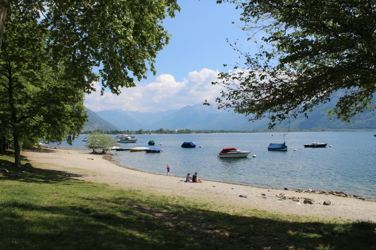 Appartamento Con Terrazza A Due Minuti Dal Lago Minusio Extérieur photo